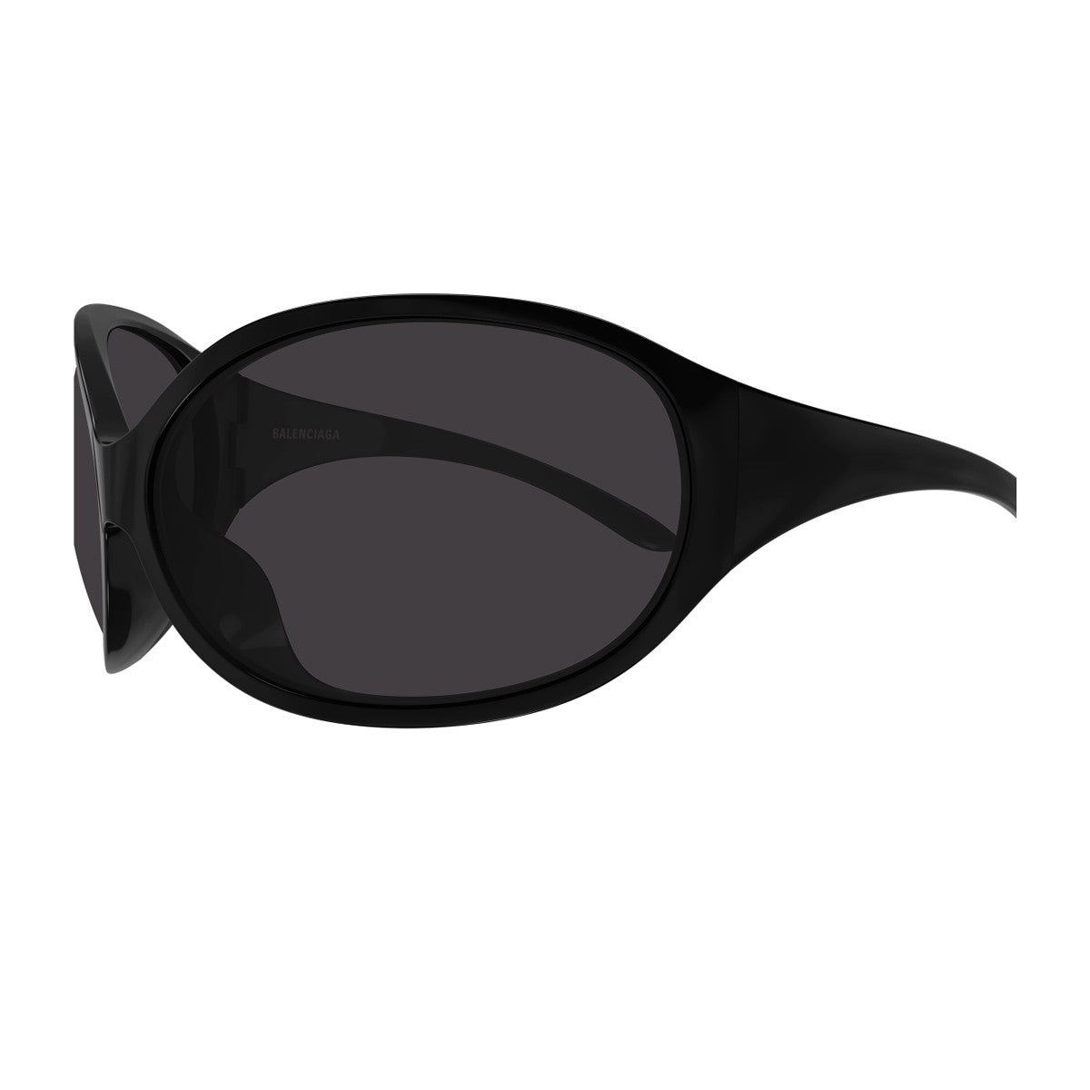 Balenciaga Bb0502s Linea Extreme Black Bio-inettato Sunglasses