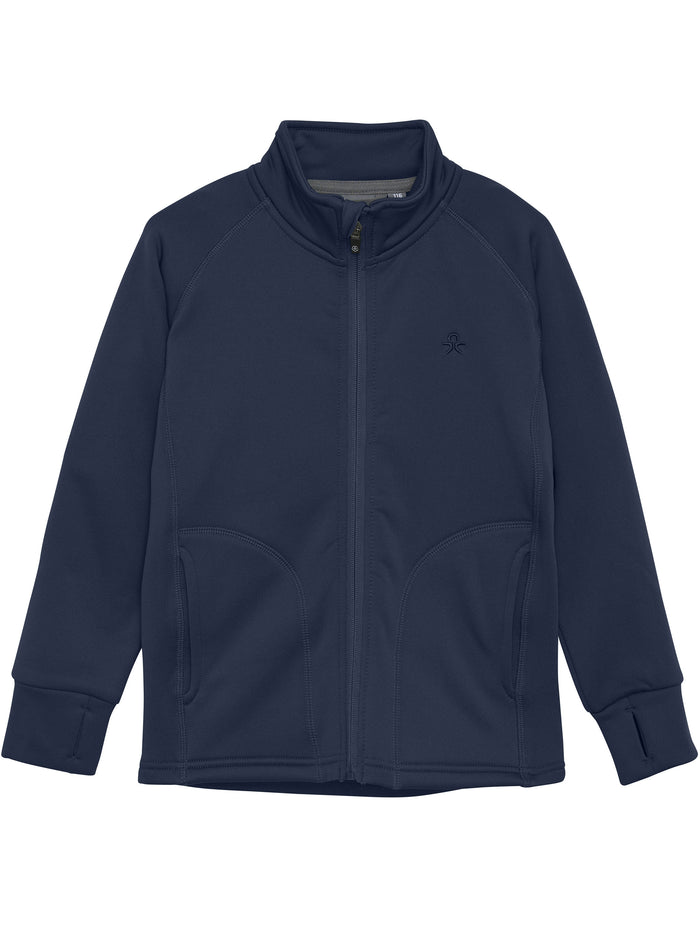 Fleece Jacket Blue Giacca