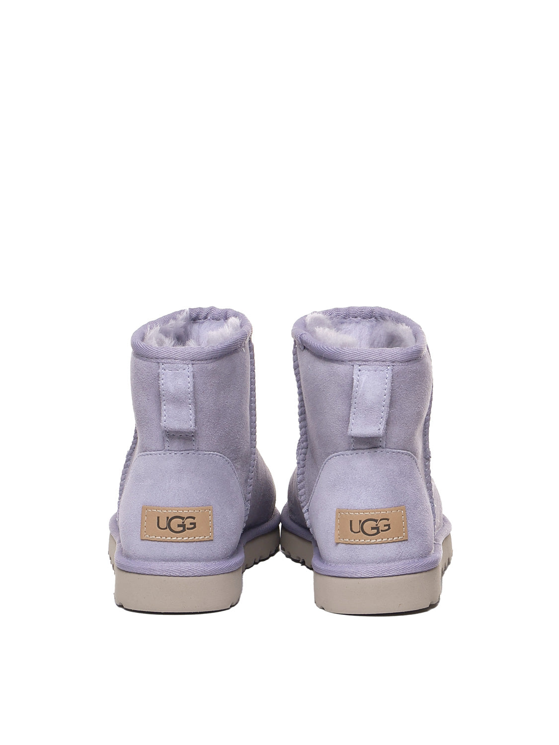 Ugg Boots Grey Leather