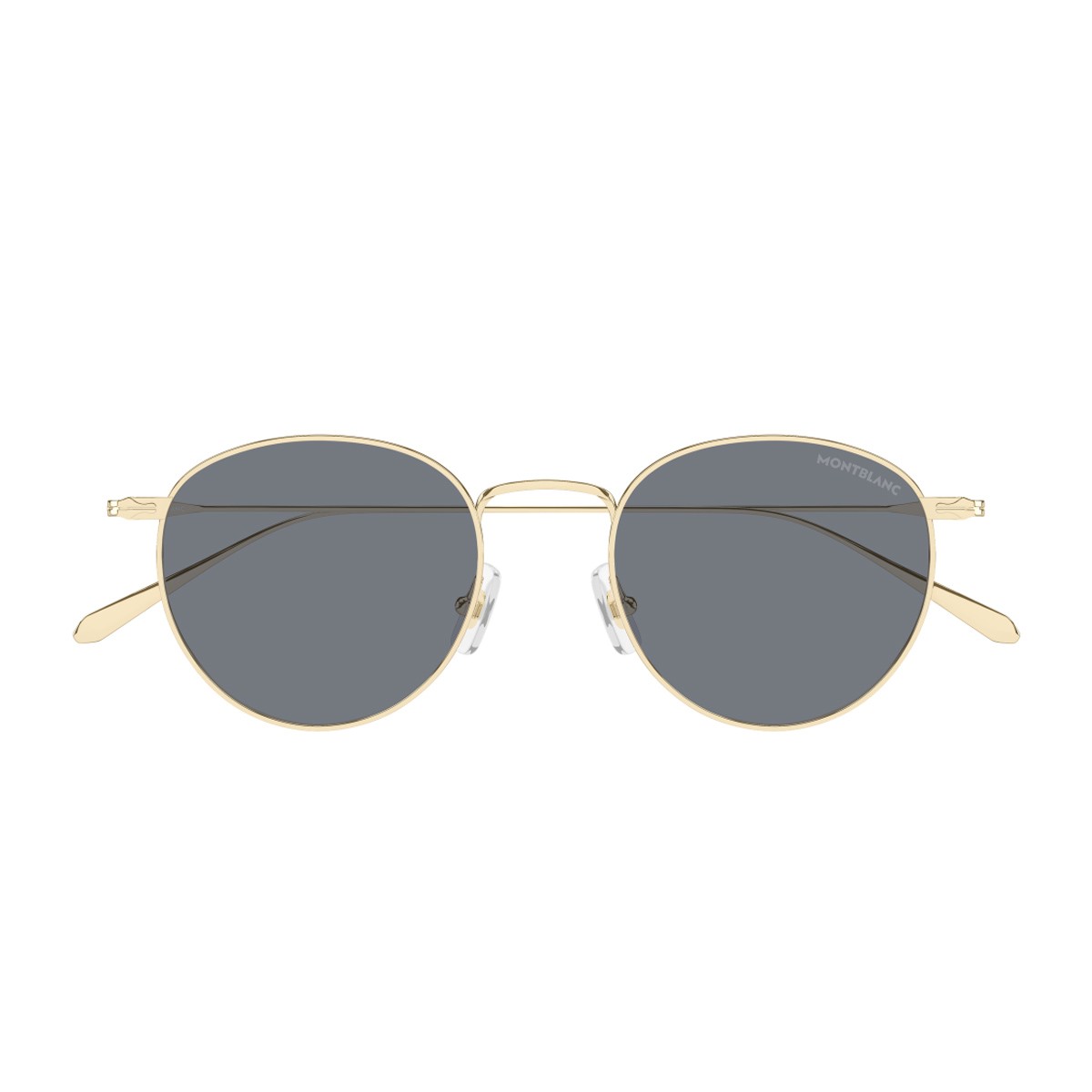 Montblanc Mb0473s Linea Nib Gold Metallo Sunglasses