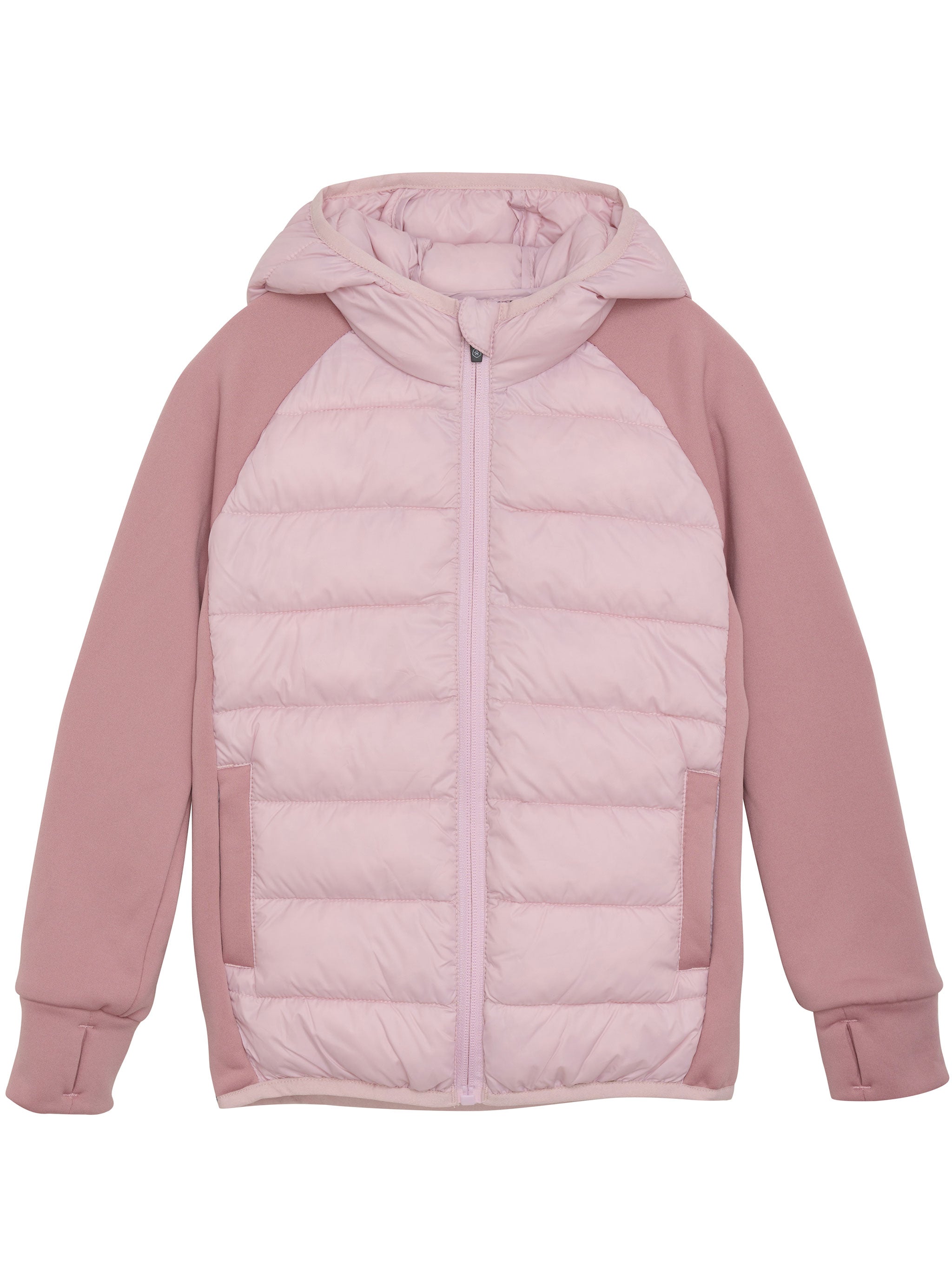 Hybrid Fllece Jacket Pink & Purple Giacca