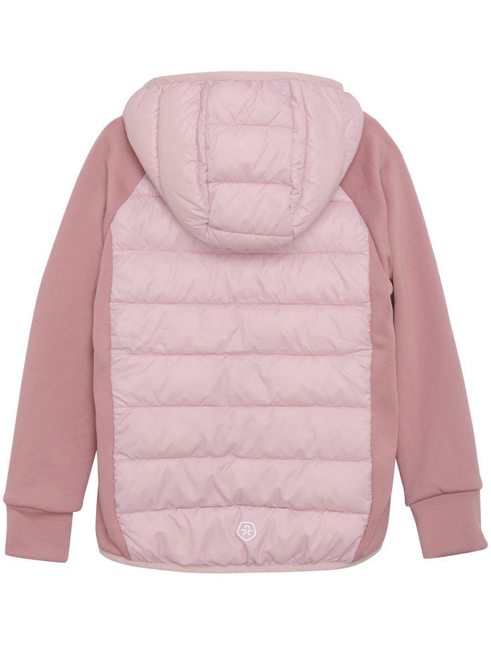 Hybrid Fllece Jacket Pink & Purple Giacca