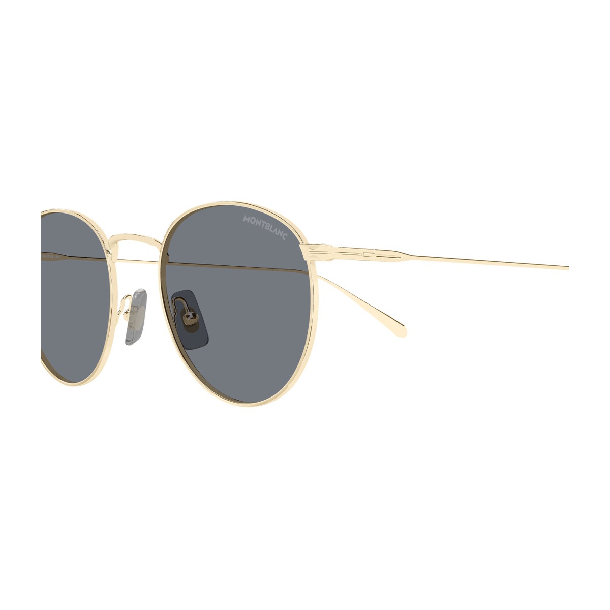 Montblanc Mb0473s Linea Nib Gold Metallo Sunglasses