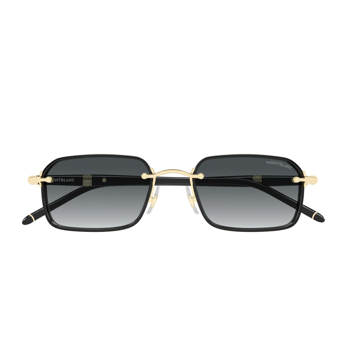 Montblanc Mb0483s Linea Meisterstück Gold Metallo/iniettato Sunglasses