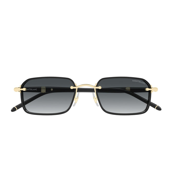 Montblanc Mb0483s Linea Meisterstück Gold Metallo/iniettato Sunglasses