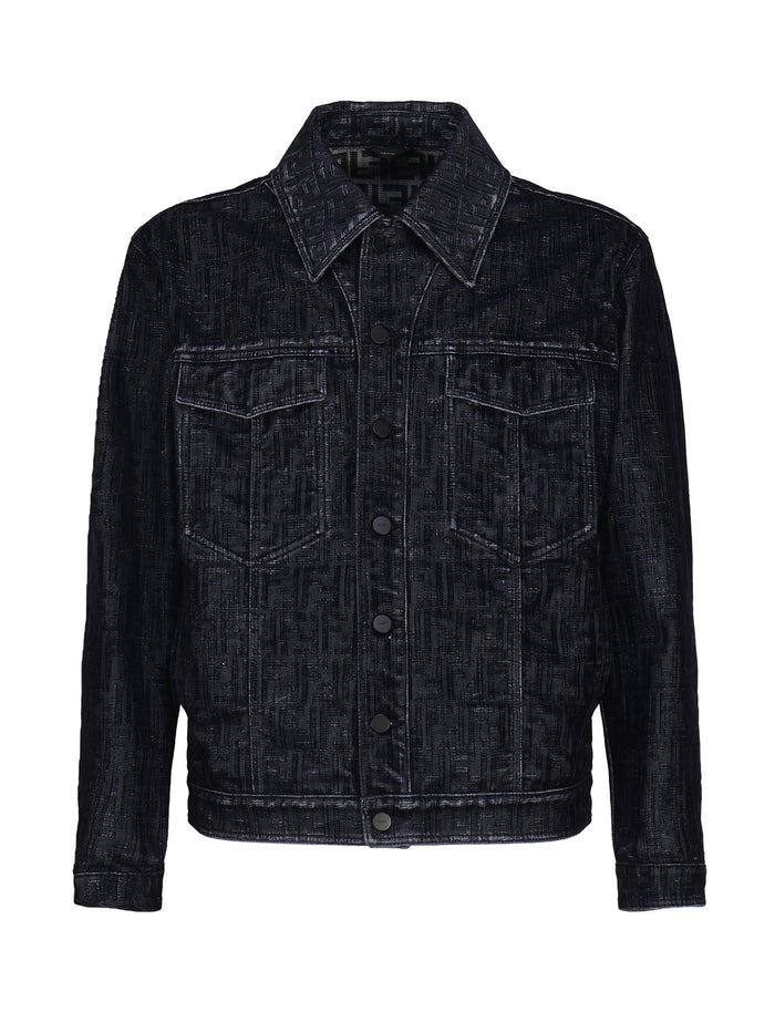 Fendi Coats Dark Blu