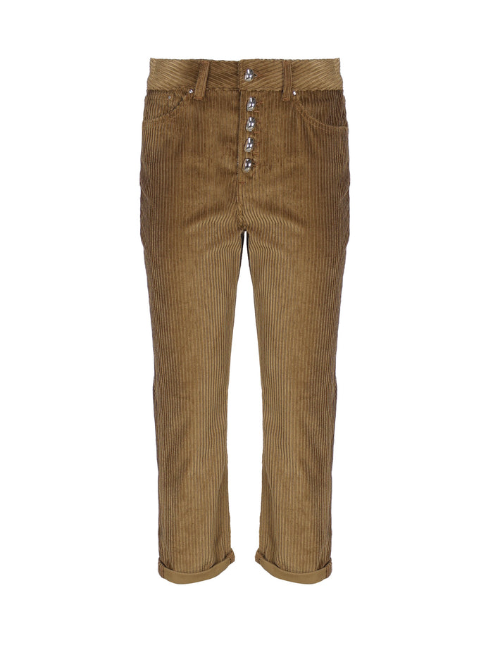 Dondup Jeans Brown Cotton