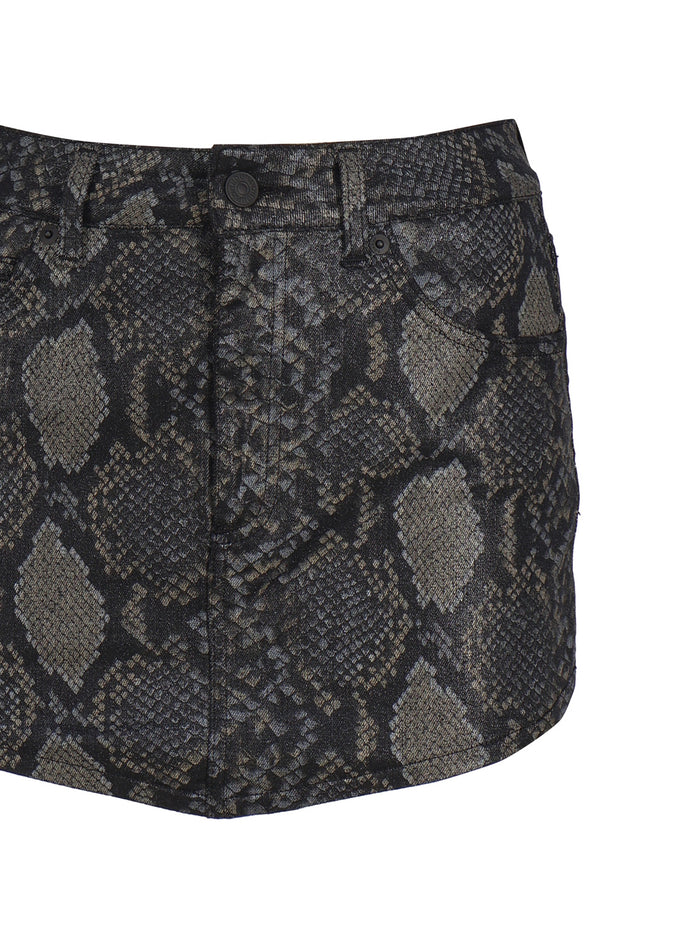Dondup Skirts Black Cotton