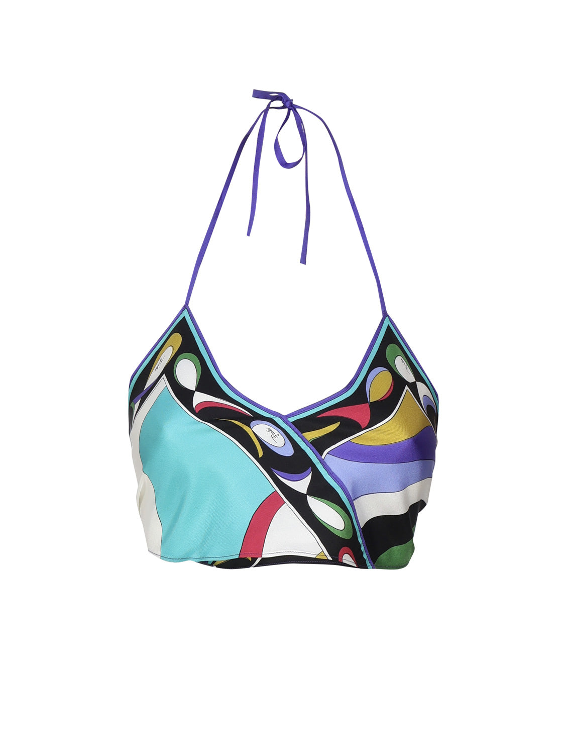 Pucci Top Viola/verde