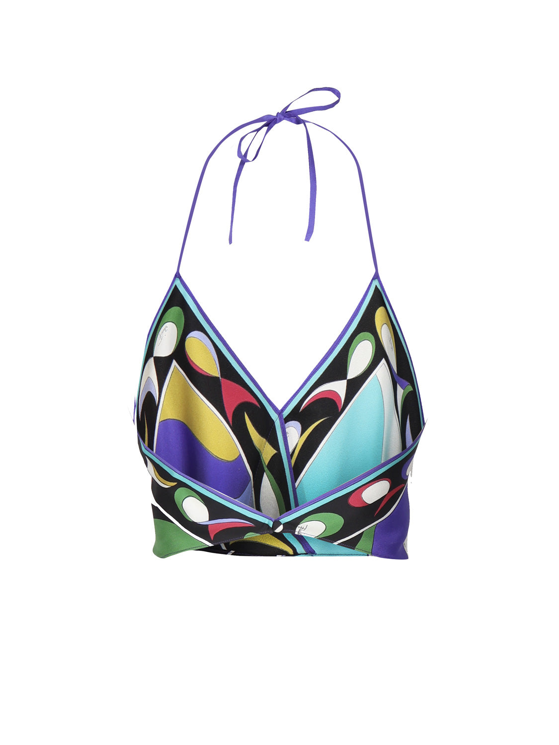 Pucci Top Viola/verde