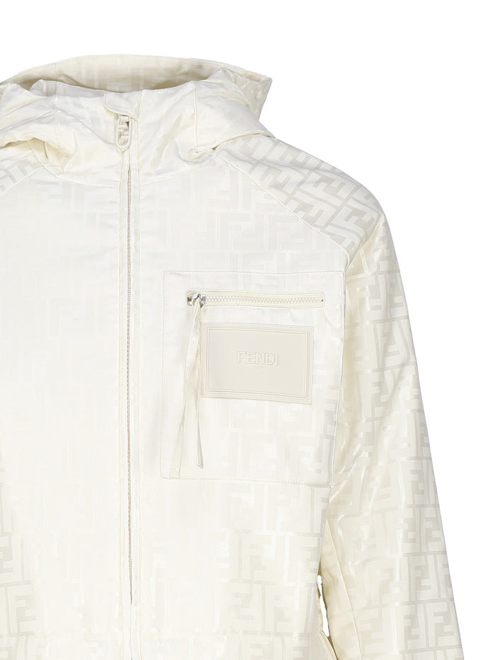 Fendi Coats Penelope-panna Cotton Polyammide