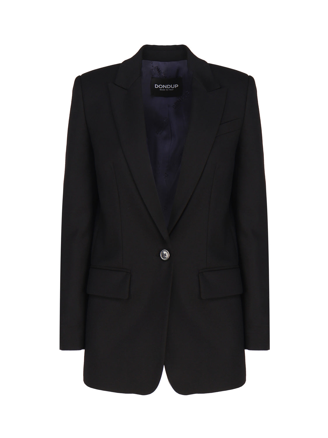 Dondup Jackets Black Virgin Wool