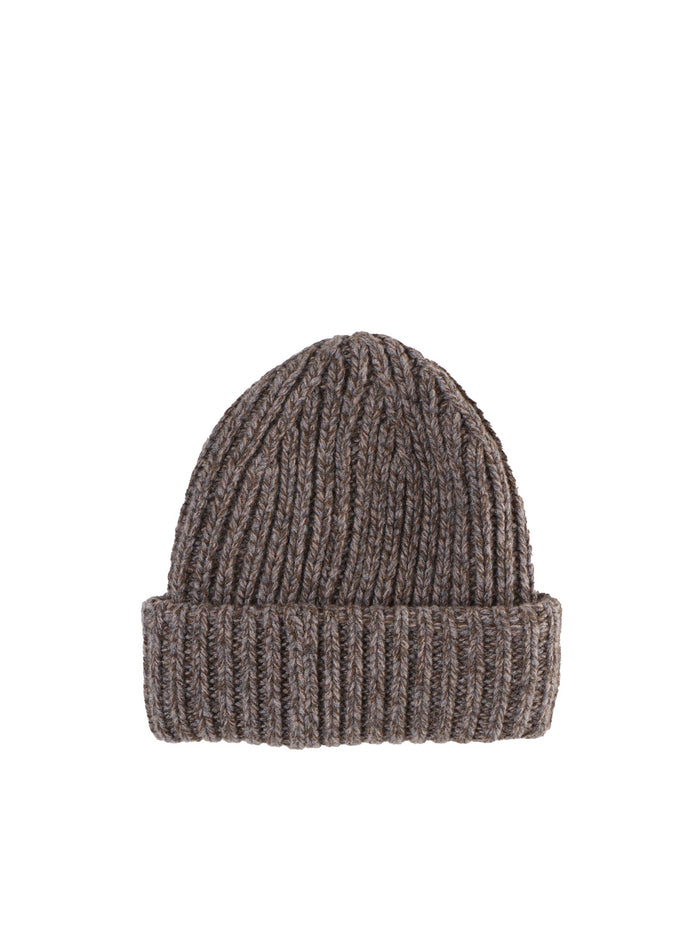 Golden Goose Hats Ash Brown Virgin Wool ; Cashmere