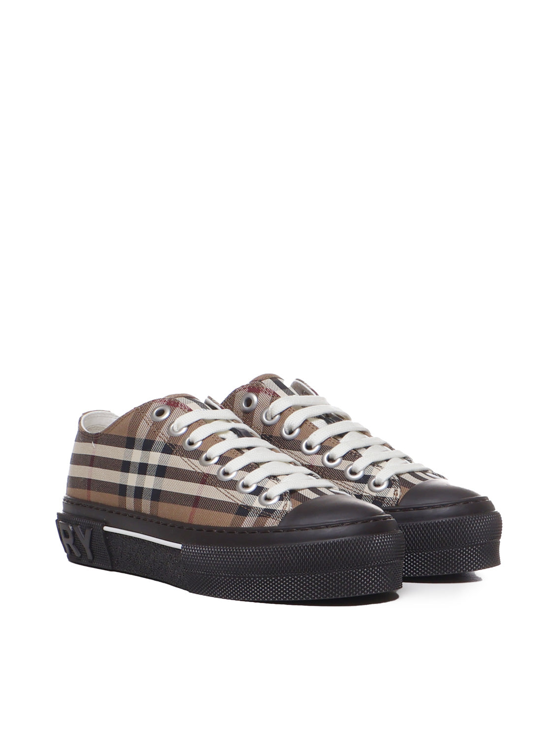 Burberry Sneakers Beige Cotton