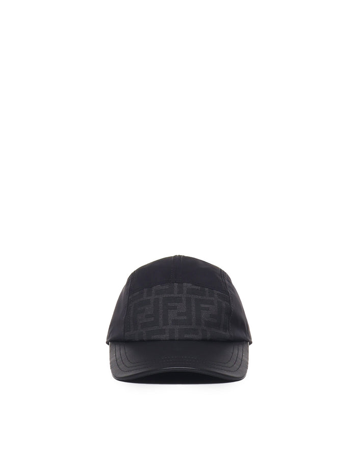 Fendi Hats Black Polyamide Cotton