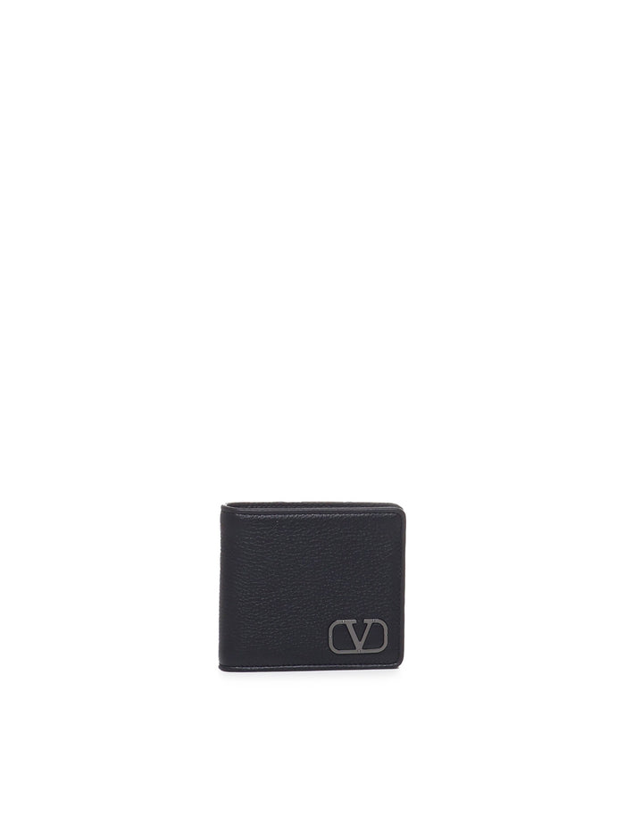 Valentino Garavani Wallets Black Calfskin