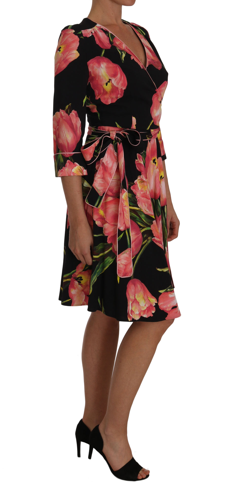 Dolce & Gabbana 95% Viscose dress in black
