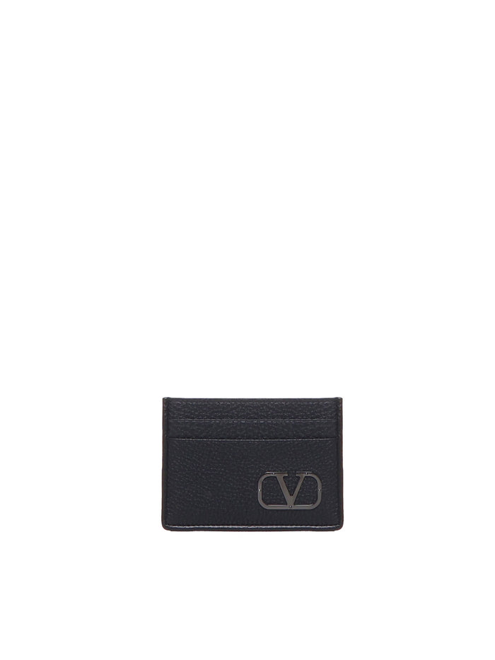 Valentino Garavani Wallets Black Calfskin