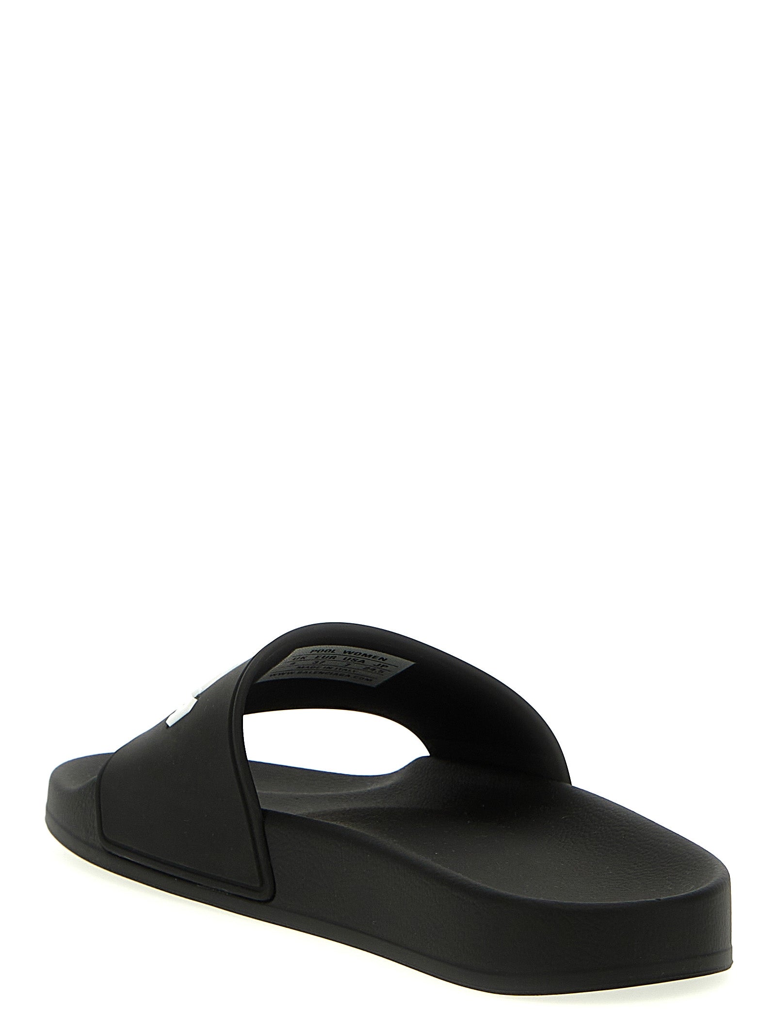 Pool sandals White/black Tpu