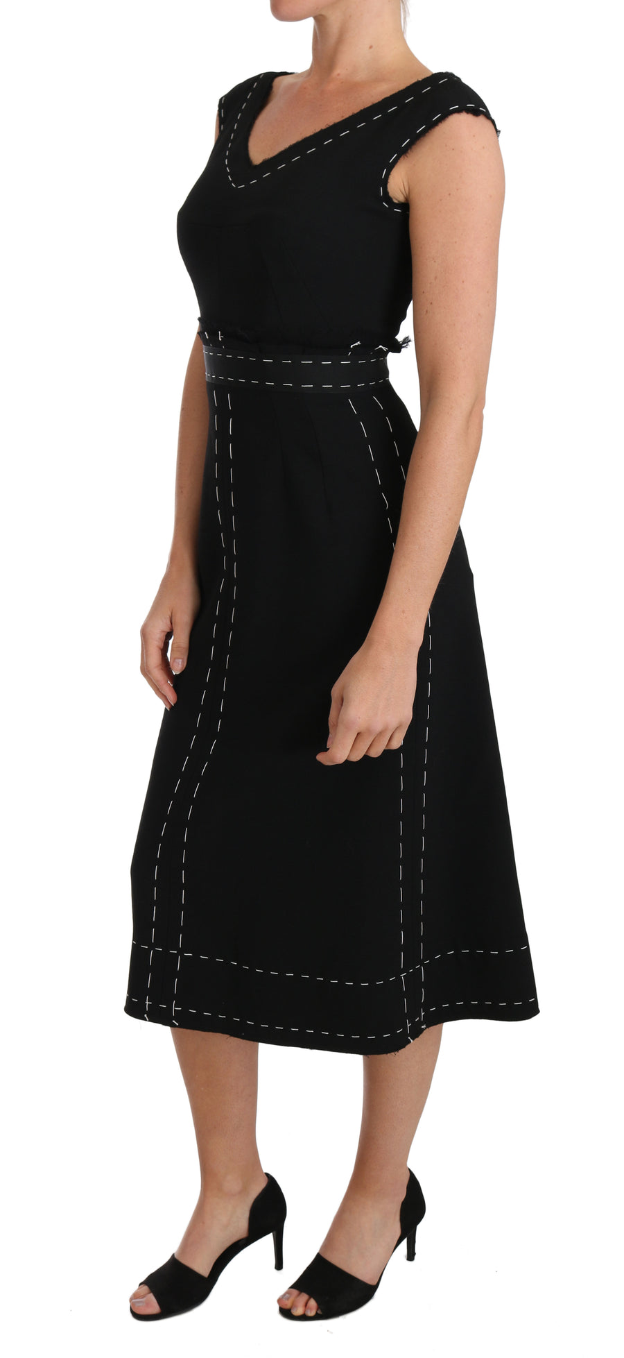 Dolce & Gabbana 99% Wool dress in black
