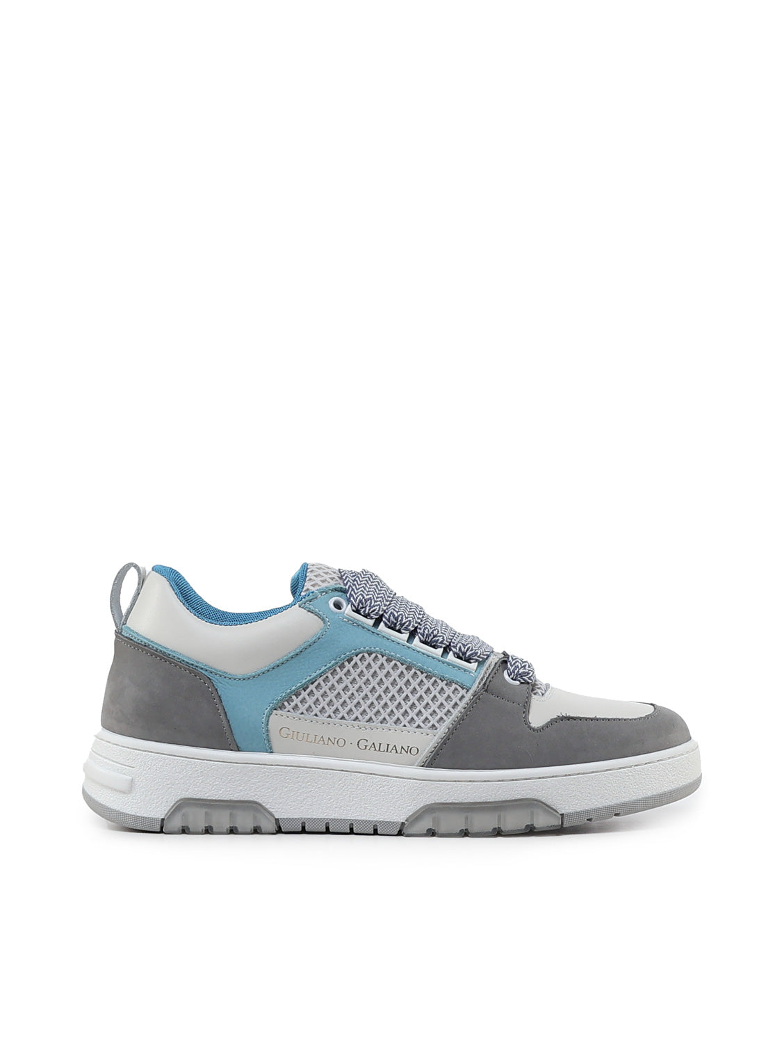 Giuliano Galiano Sneakers Blue, Grey, White Mesh