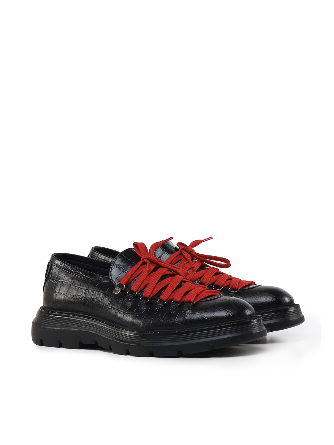 Giuliano Galiano Flat shoes Black Calfskin