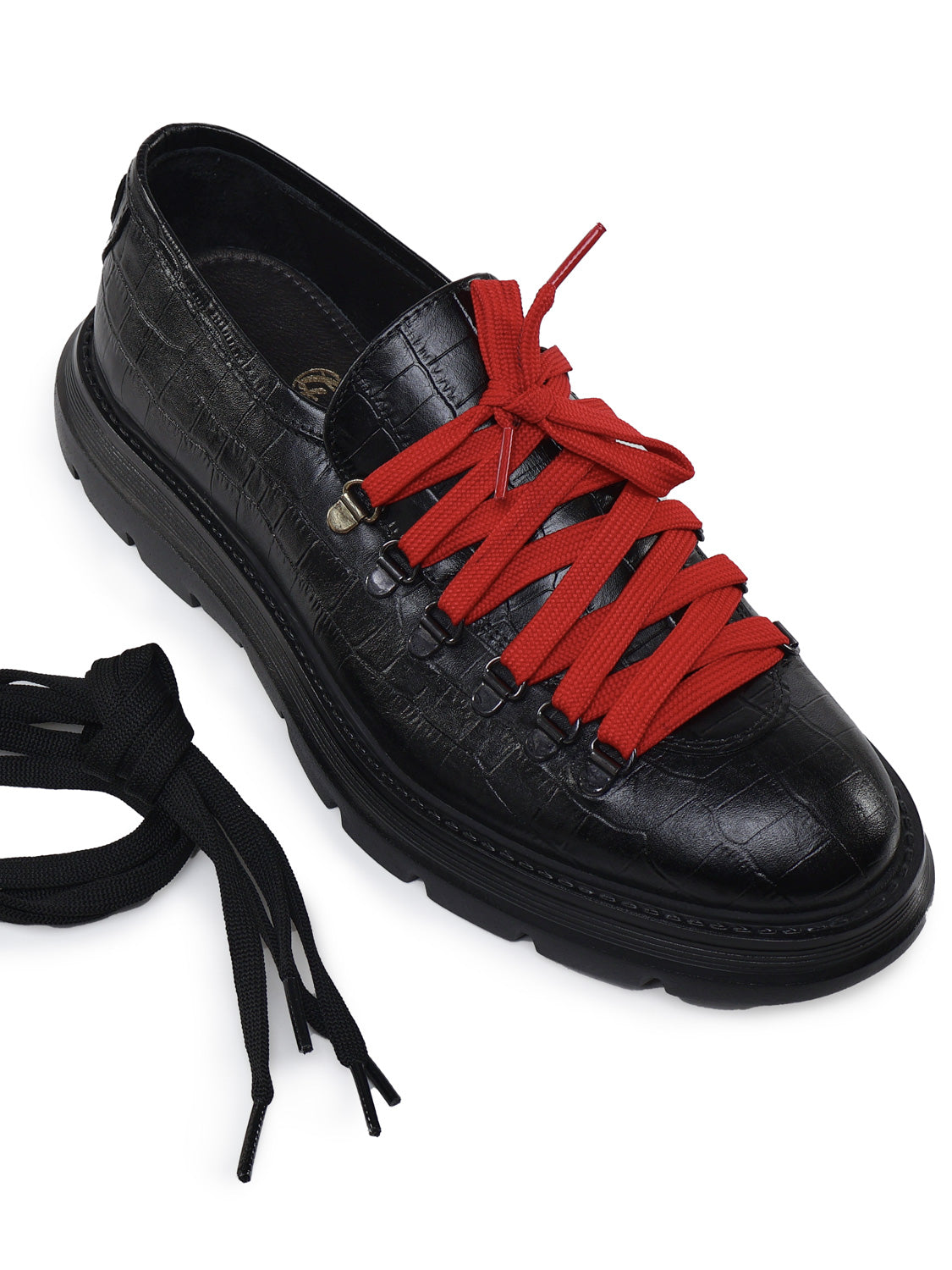 Giuliano Galiano Flat shoes Black Calfskin