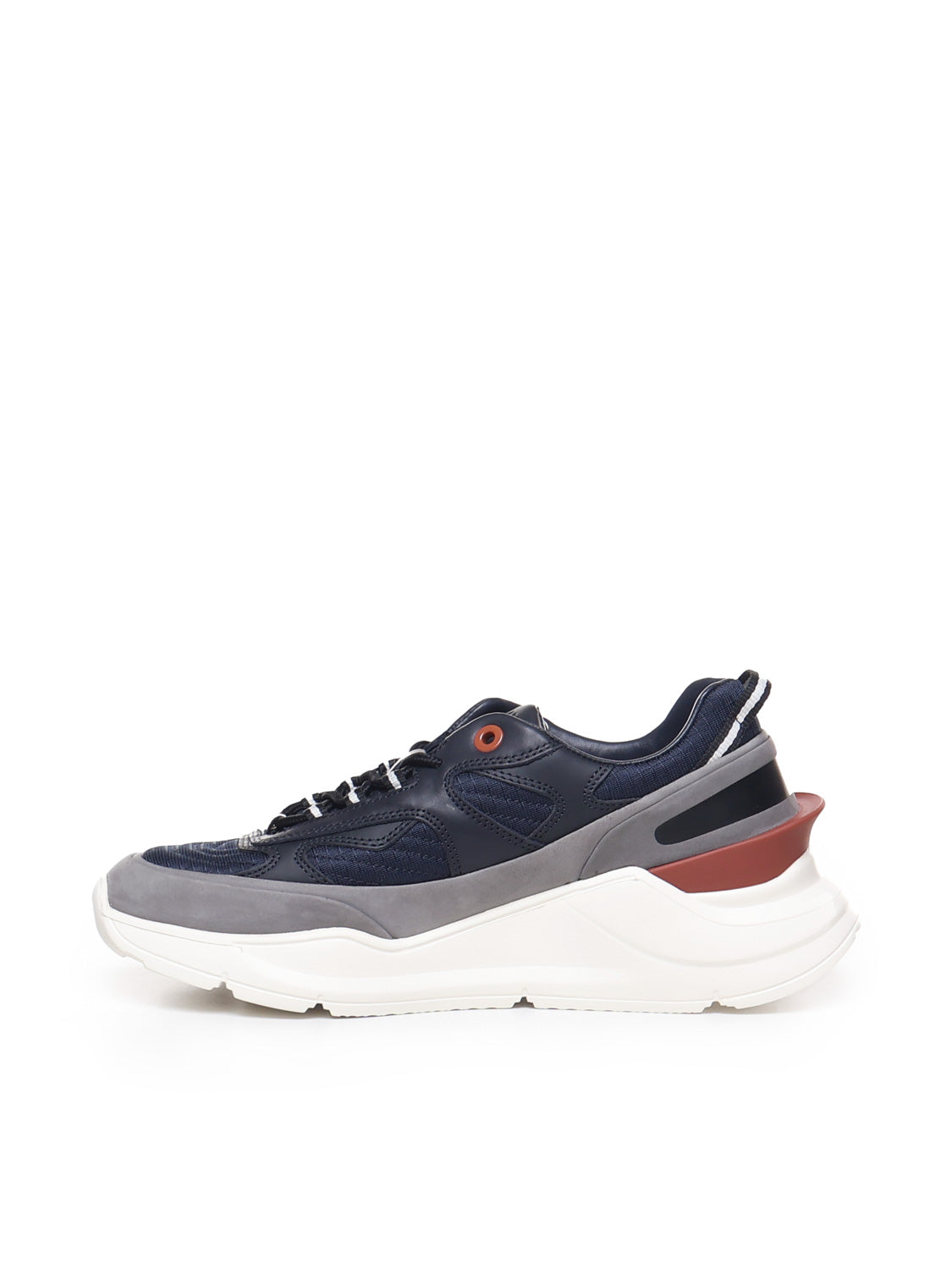 D.a.t.e. Sneakers Blue-gray Textile