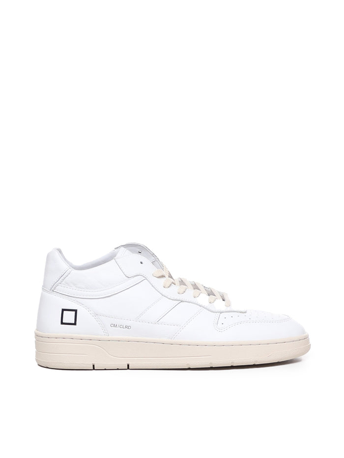 D.a.t.e. Sneakers White Leather