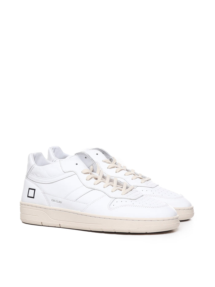 D.a.t.e. Sneakers White Leather