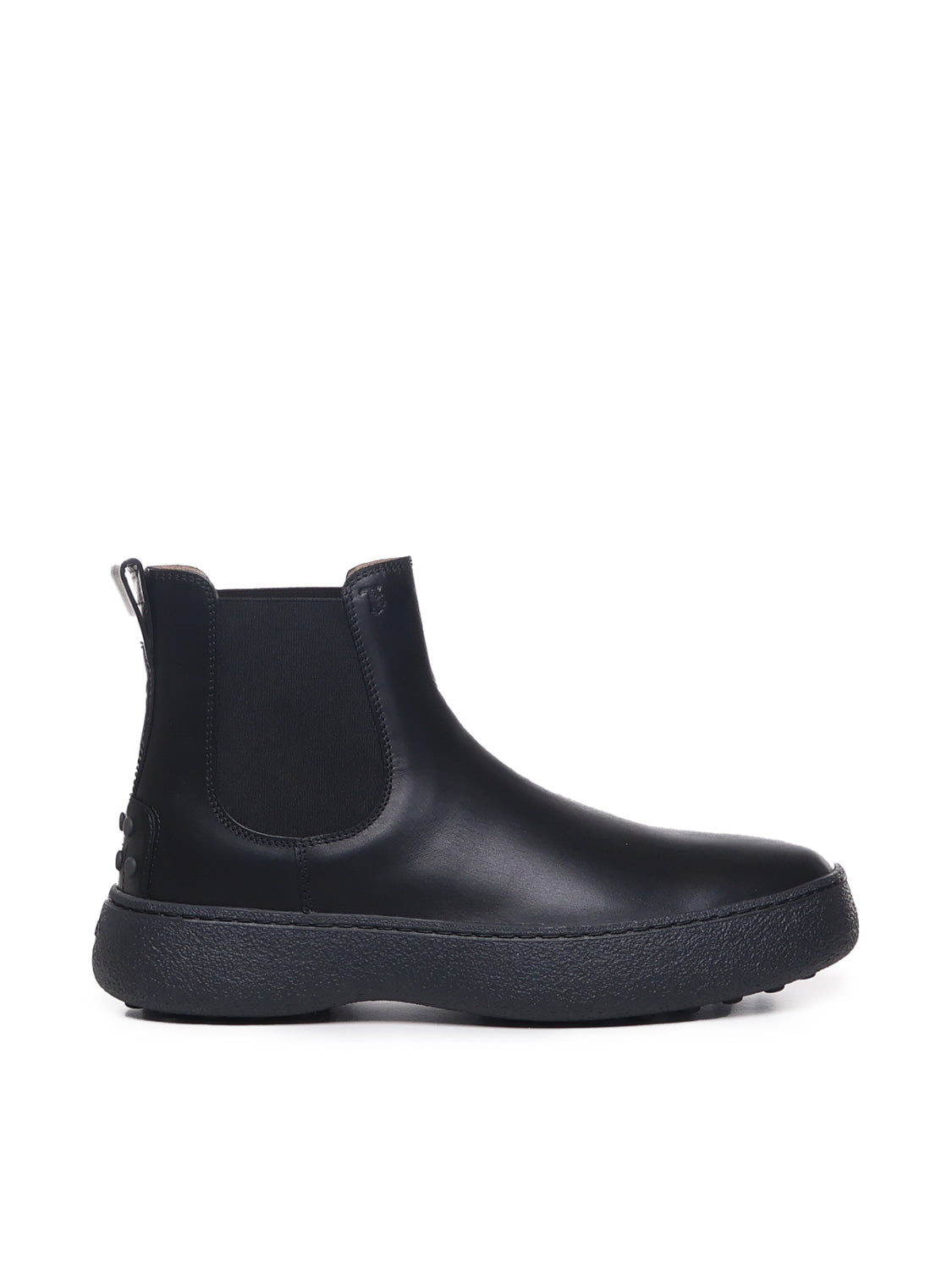 Tods Boots Black Calfskin