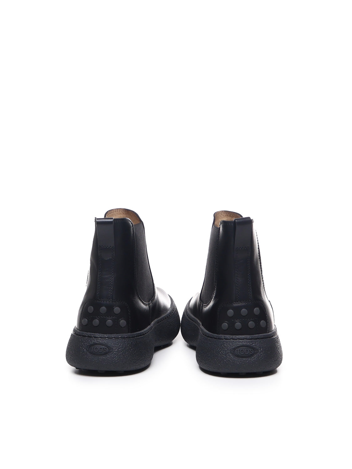 Tods Boots Black Calfskin