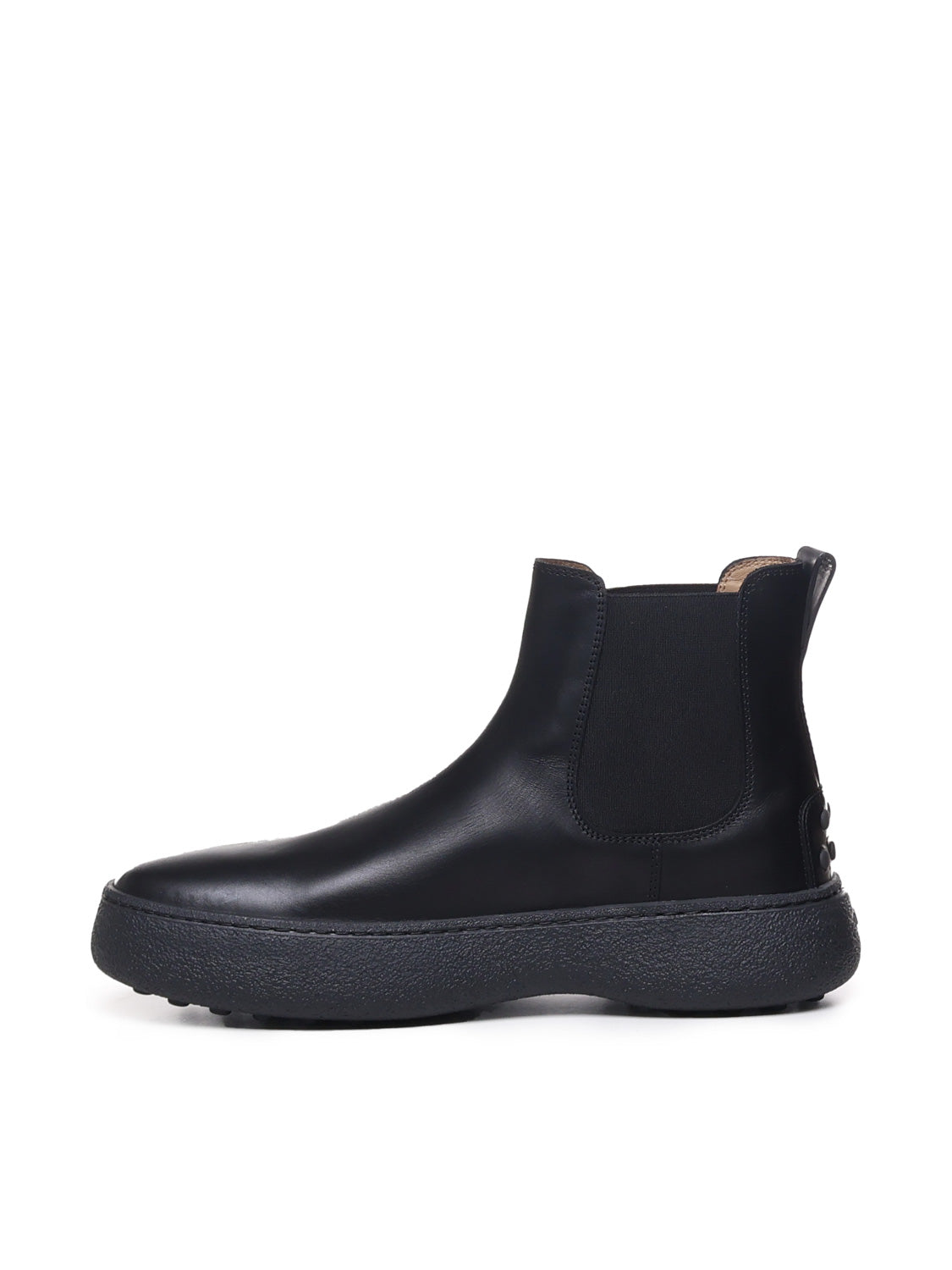 Tods Boots Black Calfskin