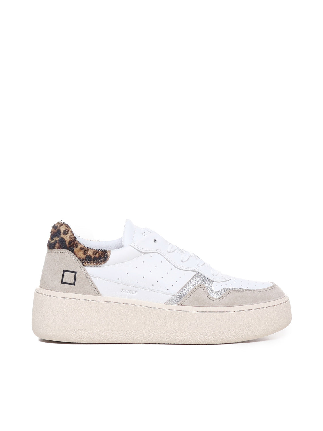 D.a.t.e. Sneakers White-leopard