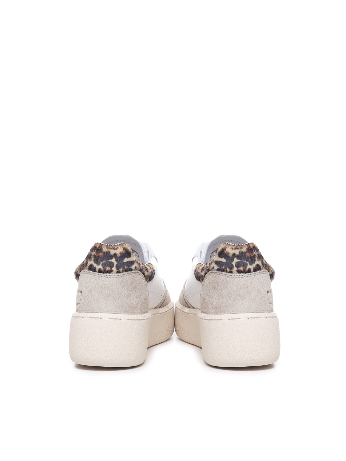 D.a.t.e. Sneakers White-leopard