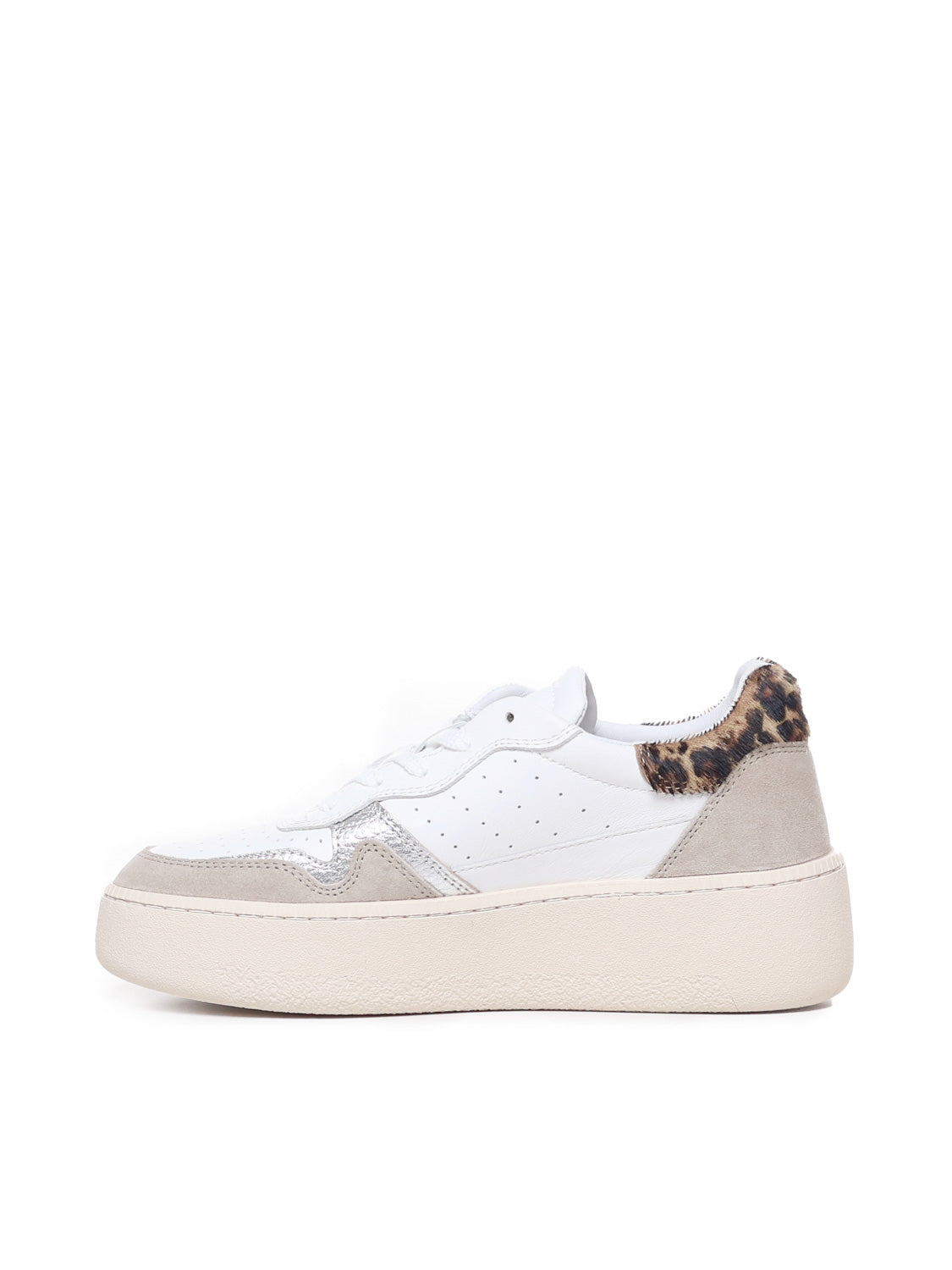 D.a.t.e. Sneakers White-leopard