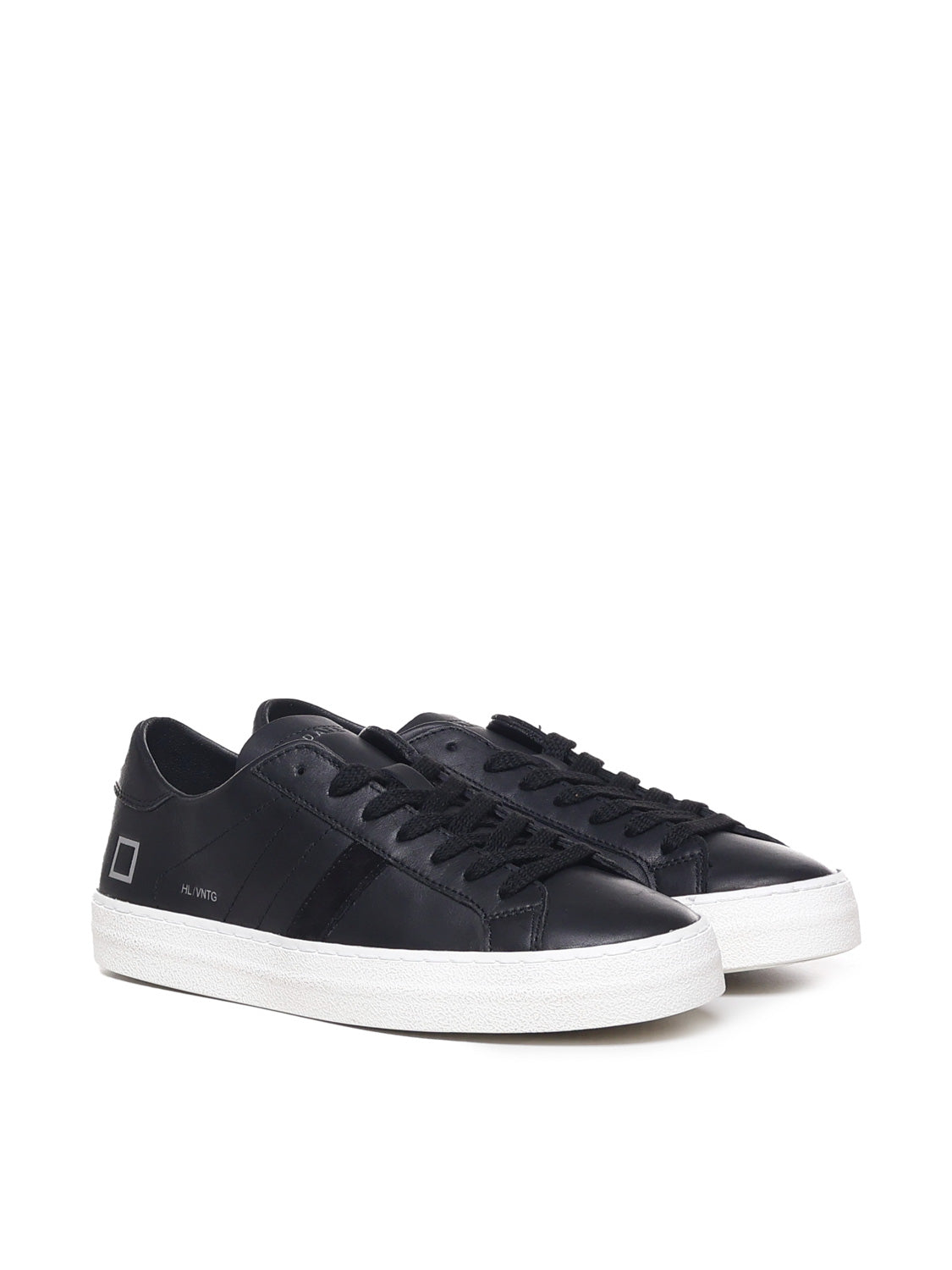 D.a.t.e. Sneakers Black Calfskin