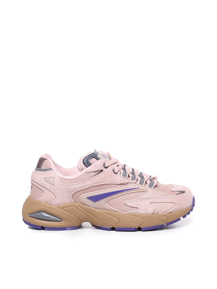 D.a.t.e. Sneakers Pink Suede