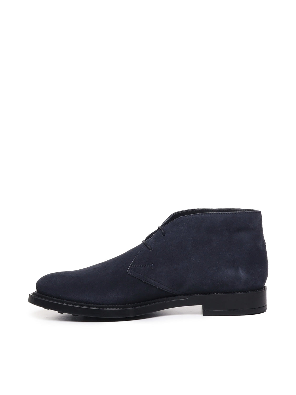 Tods Boots Blue Suede