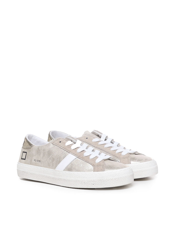 D.a.t.e. Sneakers White Leather