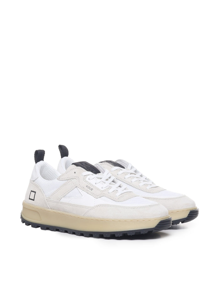 D.a.t.e. Sneakers White Leather