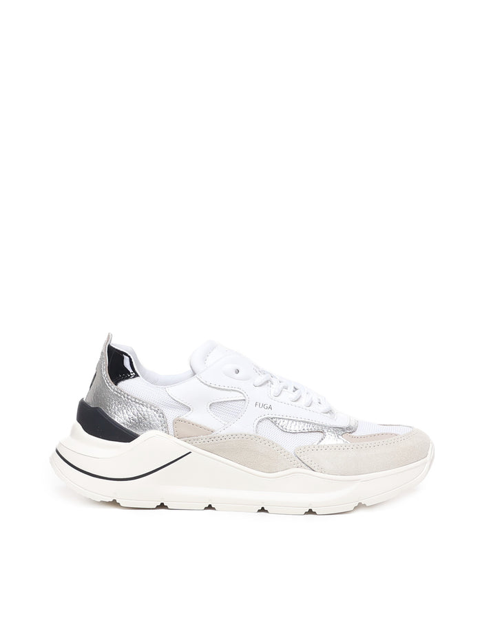 D.a.t.e. Sneakers White-beige Textile