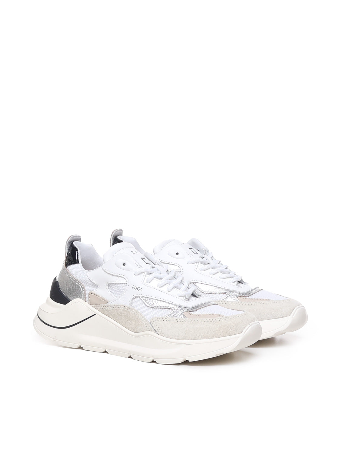 D.a.t.e. Sneakers White-beige Textile