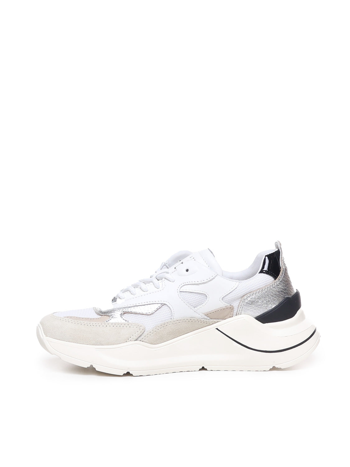 D.a.t.e. Sneakers White-beige Textile