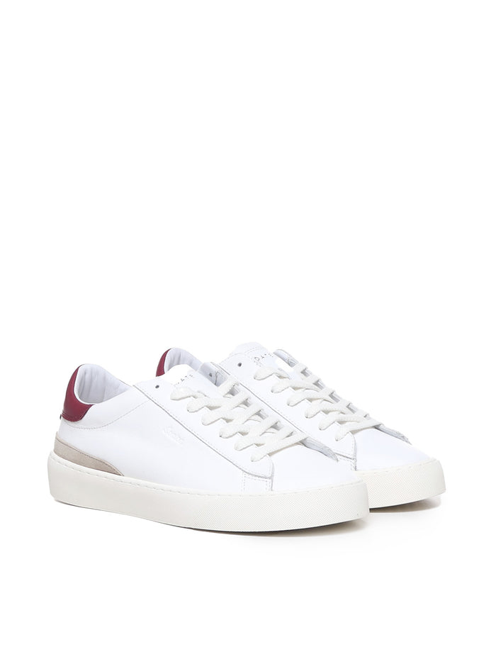 D.a.t.e. Sneakers White-bordeaux Calfskin