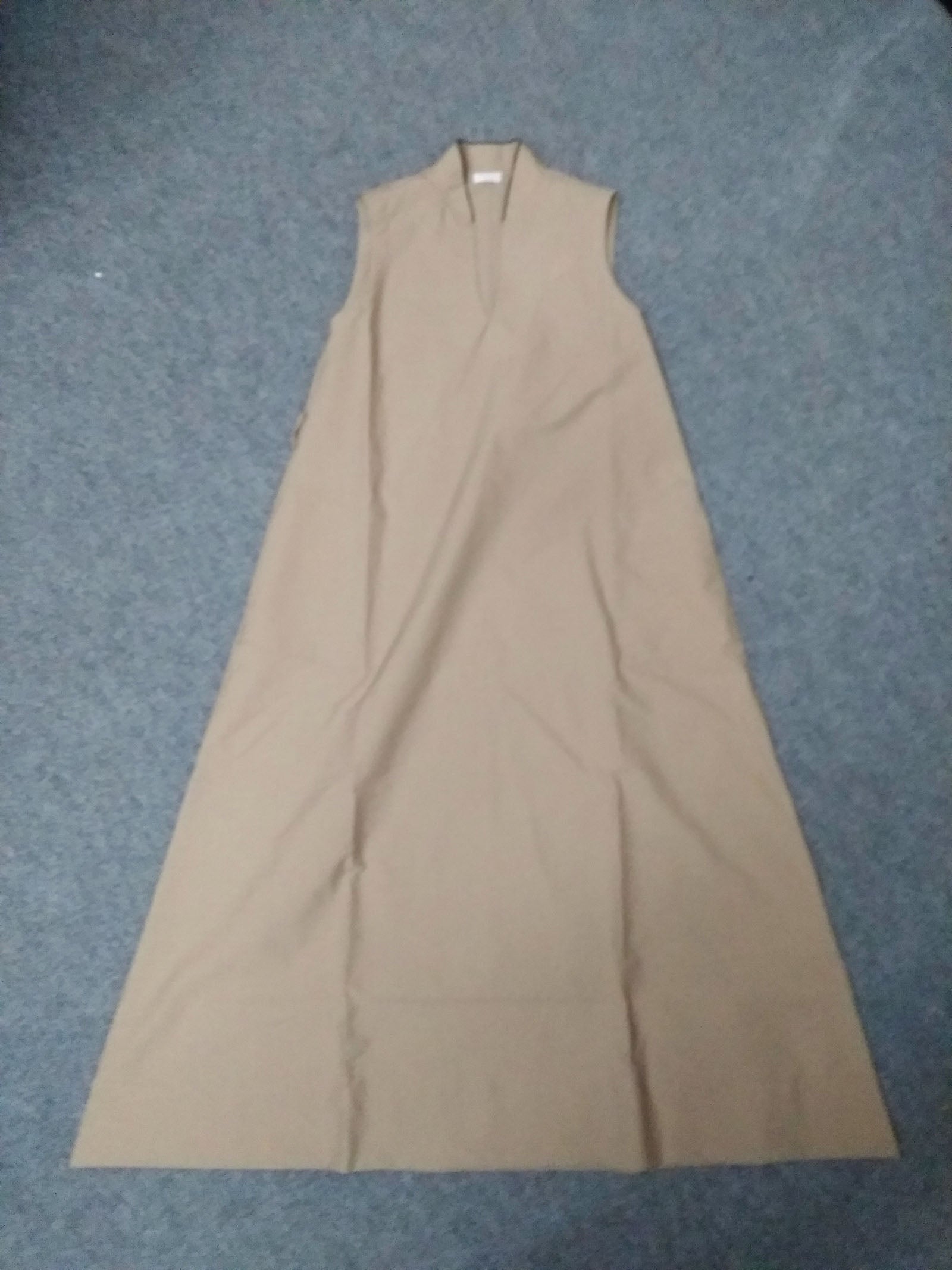 Techno Monile Nude & Neutrals Cotton Polyamide Dress