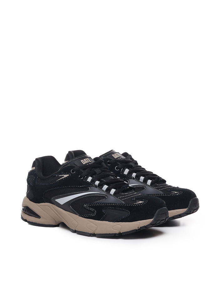 D.a.t.e. Sneakers Black Textile