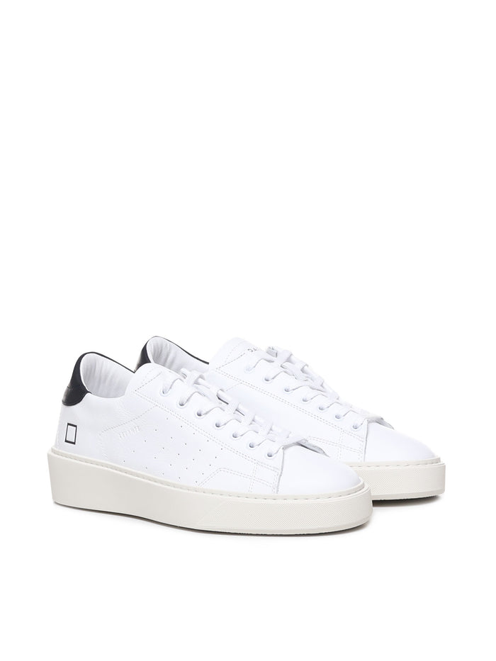 D.a.t.e. Sneakers White Pelle Di Vitello