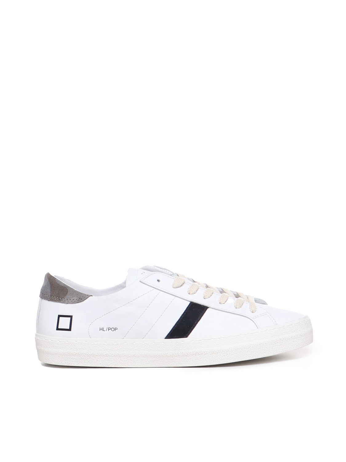D.a.t.e. Sneakers White-camo Leather