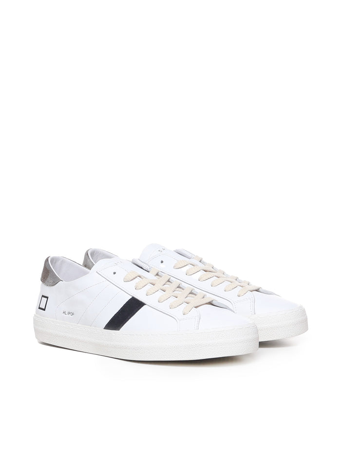 D.a.t.e. Sneakers White-camo Leather